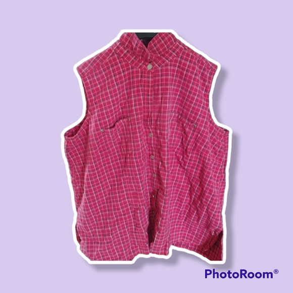 Pink Button Up Shirt - Picture 1 of 8